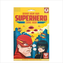 Design your own superhero comic book
