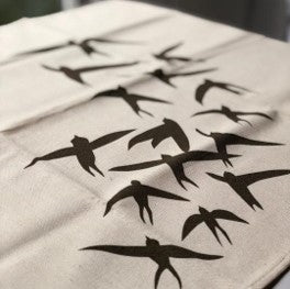 Tea towel - swallows