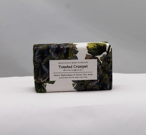 Sweet hydrangea & green tea soap