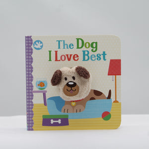 The dog I love best finger puppet book