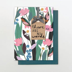 There are no words card