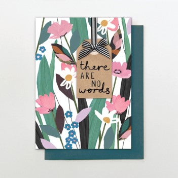 There are no words card