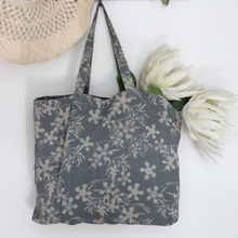 Load image into Gallery viewer, Myrtle shopping tote bag - slate

