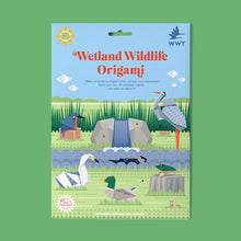 Load image into Gallery viewer, Make your own wetland wildlife origami

