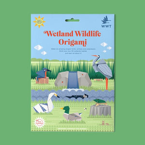 Make your own wetland wildlife origami