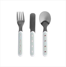 Load image into Gallery viewer, Kids melamine cutlery set - Woodland party

