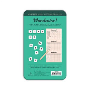 Wordwise dice game