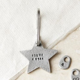 You're a star keyring