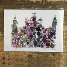 Load image into Gallery viewer, St Albans Cathedral print unframed
