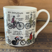 Load image into Gallery viewer, Bikes &amp; cycles mug
