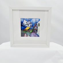 Load image into Gallery viewer, Tudor building &amp; market print in a frame
