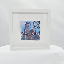 Load image into Gallery viewer, The Clock Tower print in a frame
