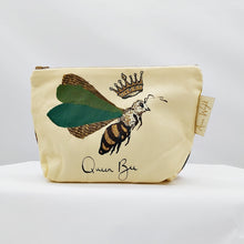 Load image into Gallery viewer, Queen bee make-up bag
