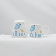 Load image into Gallery viewer, Blue ABC small mug
