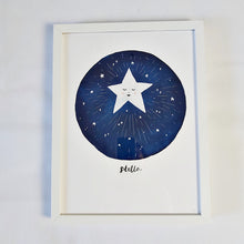 Load image into Gallery viewer, Stella Star print (white frame)
