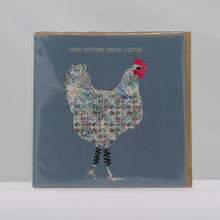 Load image into Gallery viewer, Happy birthday spring chicken card
