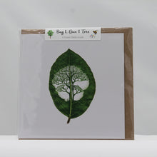 Load image into Gallery viewer, Leaf moments tree card
