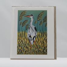 Load image into Gallery viewer, Heron card
