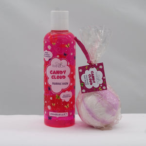 Candy cloud bath bomb