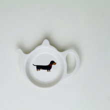 Load image into Gallery viewer, Teabag dish - dachshund
