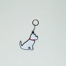 Load image into Gallery viewer, Westie keyring
