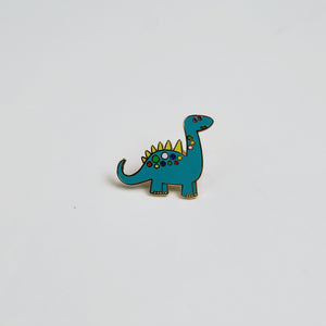 Dinosaur enamel pin