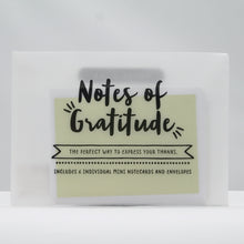 Load image into Gallery viewer, Little notes of gratitude notecard set
