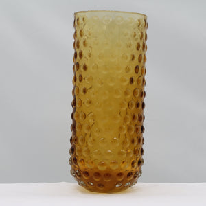 Vase - brown glass