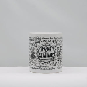 St Albans pubs mug