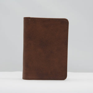 Mini brown leather smart book light