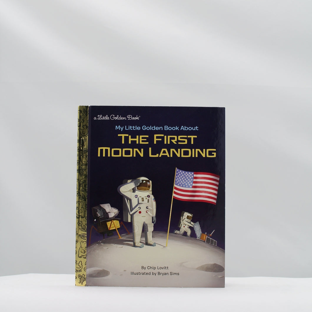 My little golden book about the first moon landing