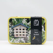Load image into Gallery viewer, Build a bee hotel in a tin
