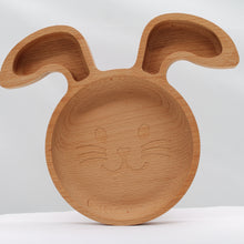 Load image into Gallery viewer, The rabbit plate - wood
