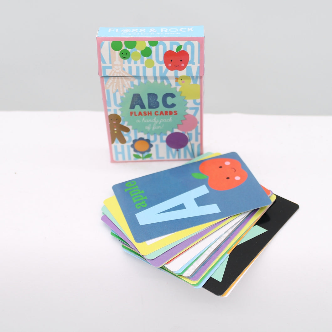 Card game flash cards ABC