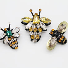 Load image into Gallery viewer, Queen bee pin - yellow
