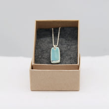 Load image into Gallery viewer, Lustre small necklace - tide glaze
