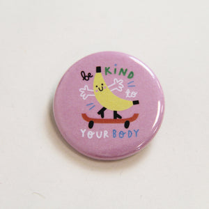 Banana button badge