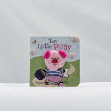 Load image into Gallery viewer, This little piggy finger puppet book
