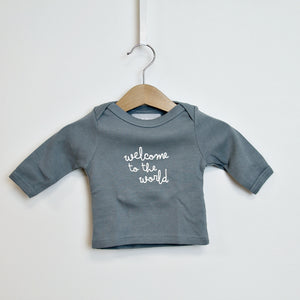 Welcome to the world! baby t-shirt