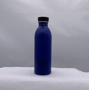 Urban gold blue water bottle