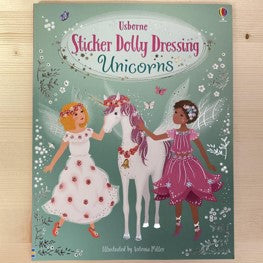 Sticker book dolly dressing – unicorns