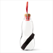 Load image into Gallery viewer, Water bottle - red with charcoal
