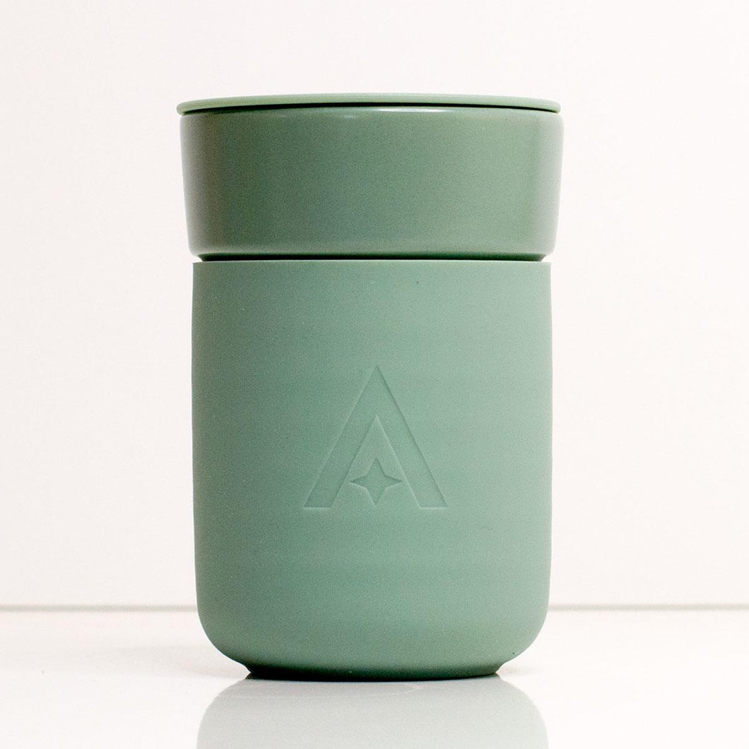 Carry cup - sage green