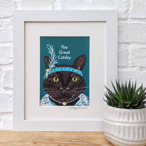 The Great Catsby framed print