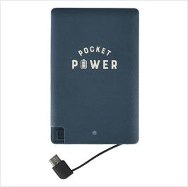 Credit card sized power bank