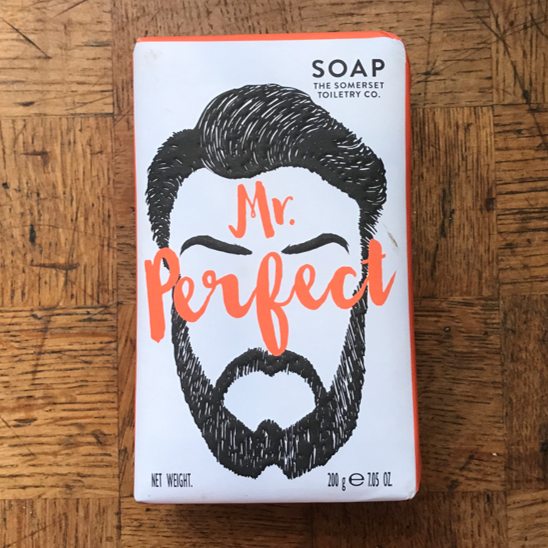 Mr Perfect soap - spearmint/patchouli