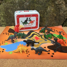 Load image into Gallery viewer, Dinky dinos in a tin
