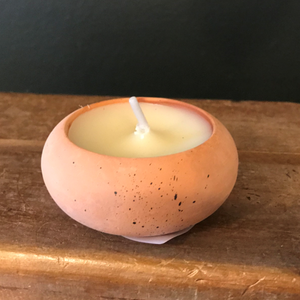 Thyme & mint terracotta tealights