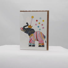 Load image into Gallery viewer, Elephant zippaddyDoodaa card
