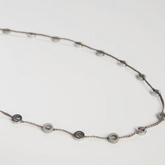 Esprit long necklace - silver